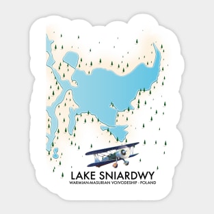 Lake Sniardwy Sticker